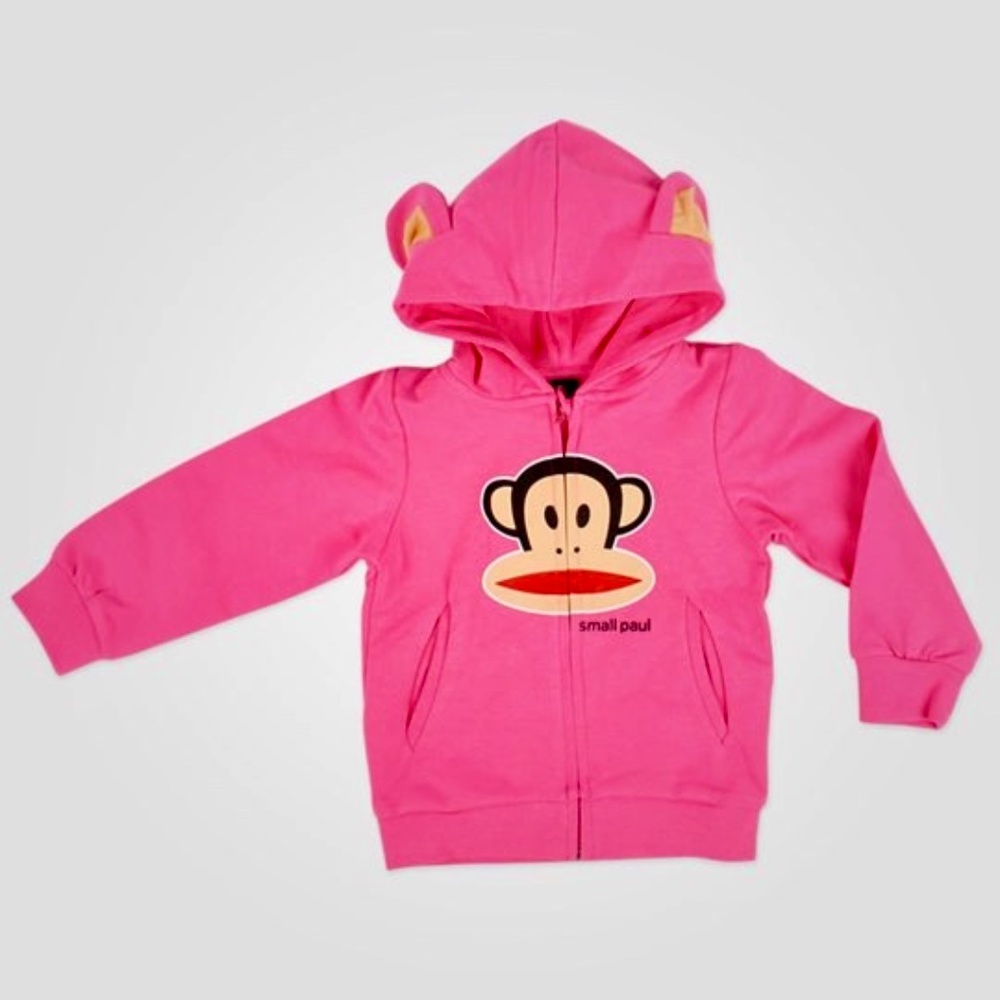 Small Paul monkey ears jacket and onesie.